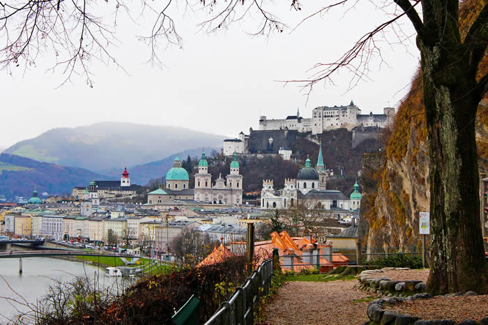 Ville de Salzbourg en Autriche